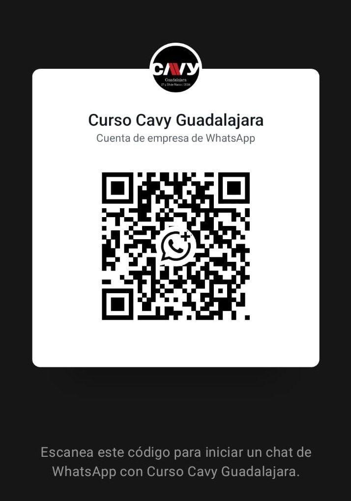 Curso presencial CAVY Pro en Guadalajara